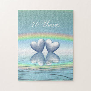 70e Jubileum Platinum Hearts Legpuzzel