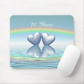 70e Jubileum Platinum Hearts Muismat (Met muis)