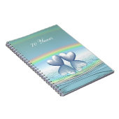 70e Jubileum Platinum Hearts Notitieboek (Rechterzijde)