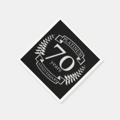 70e JUBILEUM PLATINUM Servet (Hoek)