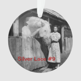 70e Jubileum Zilverzijde, kant #9 Ornament