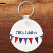 70e jubileumfeestdag sleutelhanger (Voorkant)