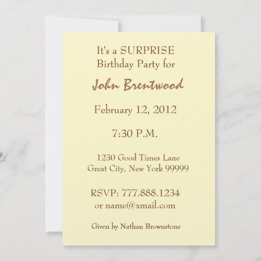 70e OPLEIDING VANDAAG - GOLD Kaart (Achterkant)