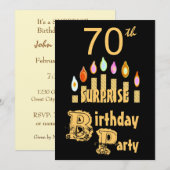 70e OPLEIDING VANDAAG - GOLD Kaart (Voorkant / Achterkant)