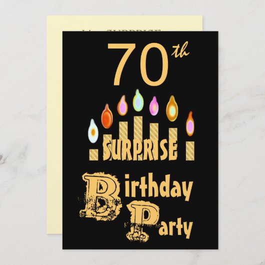 70e OPLEIDING VANDAAG - GOLD Kaart (Voorkant / Achterkant)