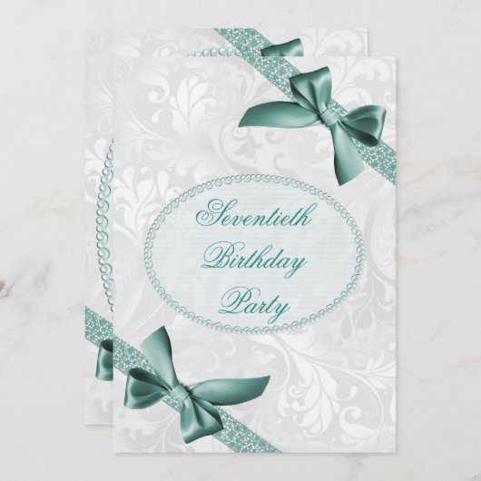 70e partij bij het Verdrag van Damascus en Bows Bi Kaart (Voorkant / Achterkant)