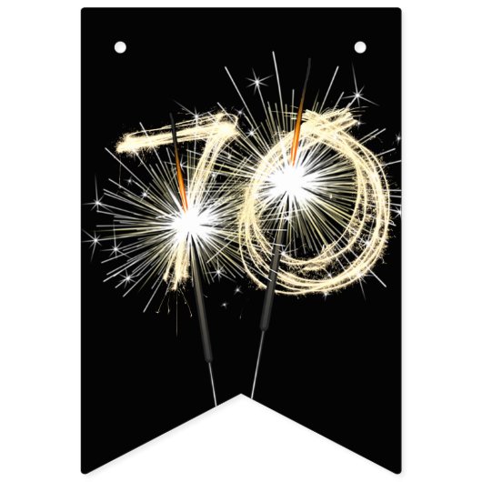 70e-partijspaarboekjes op zwart vlaggetjes (Tweede vlag)