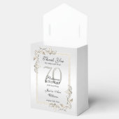 70e Platinum Birthday Bedankdoosjes (Geopend)