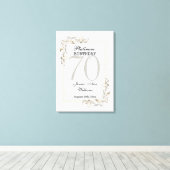 70e Platinum Birthday Canvas Afdruk (Insitu (Houten vloer))