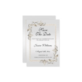 70e Platinum Birthday Save The Date