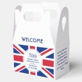 70e Platinum Jubilee UNION JACK Bedankdoosjes (Geopend)