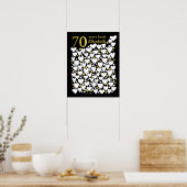 70e Poster voor cadeautjes voor bezoekersfeest (Keuken)