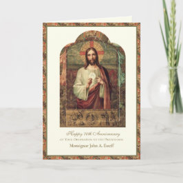 70e PRIESTERJUBILEUM Kaart