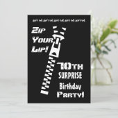 70e Sjabloon voor de uitnodiging tot het indienen  (Staand voorkant)