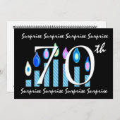 70e Sjabloon voor de uitnodiging tot het indienen  (Voorkant / Achterkant)