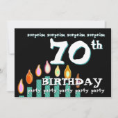 70e Sjabloon voor de uitnodiging tot het indienen  (Voorkant)