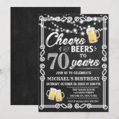 70e uitnodiging ter gelegenheid van de geboorte |  (Voorkant / Achterkant)