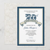 70e uitnodiging ter gelegenheid van de geboorte (Voorkant / Achterkant)