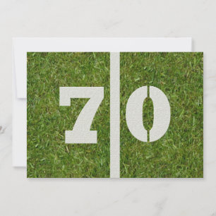 70e uitnodiging van de Birthday Party!