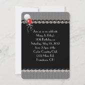 70e uitnodiging van de verjaardag (Achterkant)