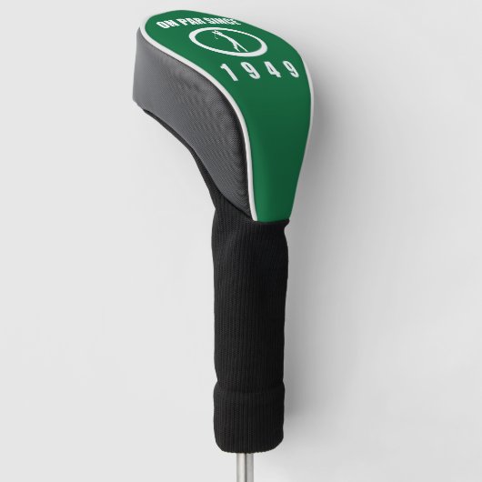 70e verjaardag 1949 voor de Golfers Golfheadcover (Schuin)