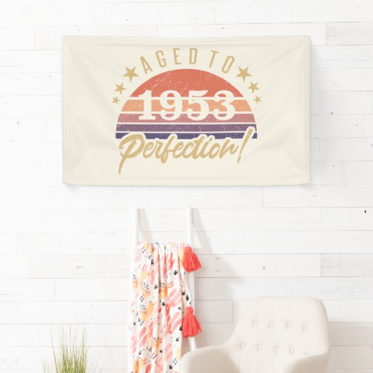 70e verjaardag 1953: perfectie spandoek (Insitu)