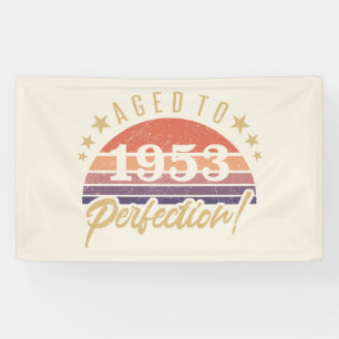 70e verjaardag 1953: perfectie spandoek
