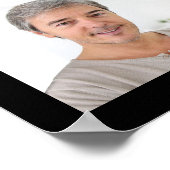 70e verjaardag 39 Photo Collage Hoera voor 70 jaar Poster (Hoek)