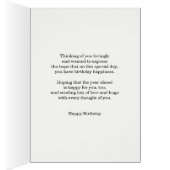 70e verjaardag Abstract Mandala Design (Binnen (Rechts))