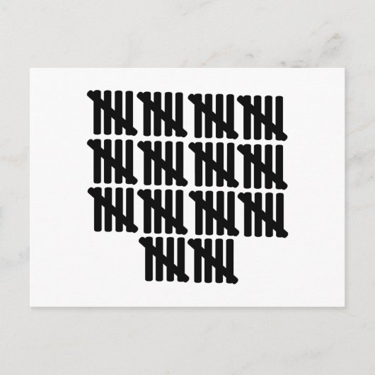 70e verjaardag briefkaart (Voorkant)