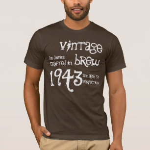 70e verjaardag Cadeau 1943  Brew T-shirt