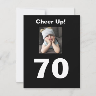 70e verjaardag Crebrate Cute Girl