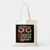 70E Verjaardag Cruise Squad Familie Matching Tote Bag (Achterkant)