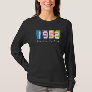 70e Verjaardag Dames Mannen 70 Jaar 1952 47 T-shirt