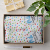 70e verjaardag feestelijk kleurrijk tissuepapier (Geschenk)