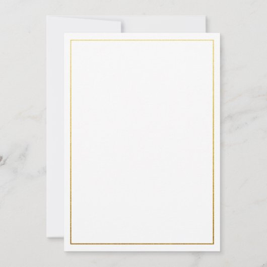 70e verjaardag  Floral Gold Number 70 Kaart (Achterkant)