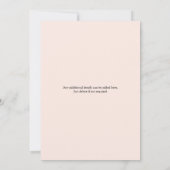 70e verjaardag Floral Kaart (Achterkant)