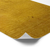 70e verjaardag Foto Collage met Gold Borders Poster (Hoek)