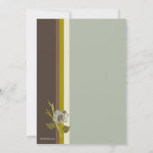 70e verjaardag Foto-uitnodiging Kaart (Achterkant)