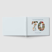 70e verjaardag Fotocollage Milestone Gastenboek (Volledig)