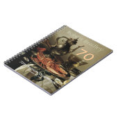 70e verjaardag gastboek notitieboek (Linkerzijde)
