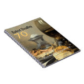 70e verjaardag  gastboek notitieboek (Rechterzijde)