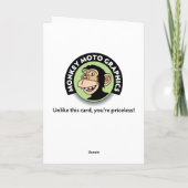 70e verjaardag geruststellen kaart (Achterkant)