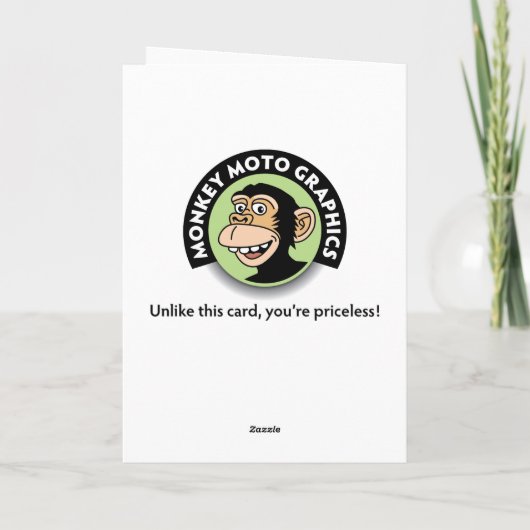 70e verjaardag geruststellen kaart (Achterkant)