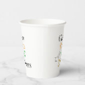 70e verjaardag Golf Cheers Beers Party Papieren Bekers (Rechts)