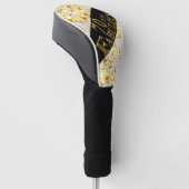 70e verjaardag golfheadcover (Schuin)