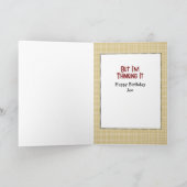 70e Verjaardag Grappig Snarky Gezegde Mannelijke C Kaart (Binnen)