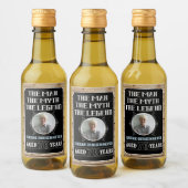 70e verjaardag Het Man, de mythe, de Legende Wijn Etiket (Flessen)