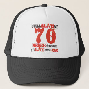 70e verjaardag Humor Attitude Trucker Pet