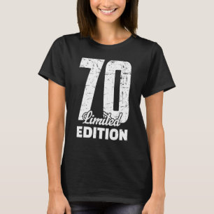 70e Verjaardag Jubileum Vintage 70 jaar T-shirt